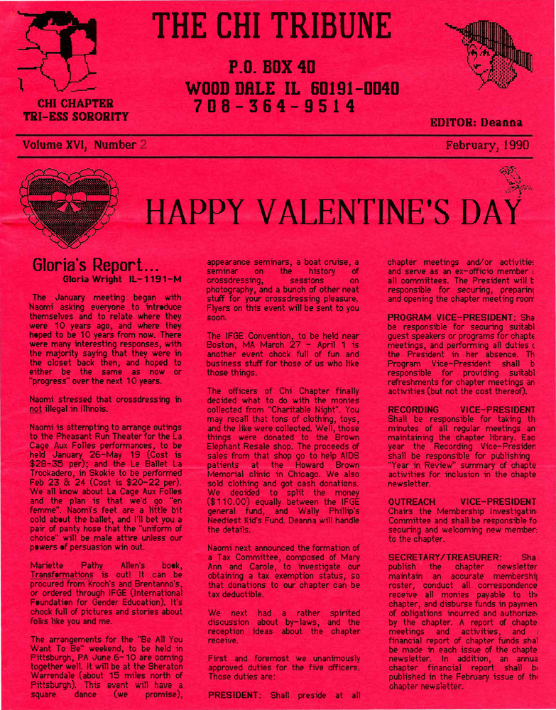 Download the full-sized PDF of Chi Tribune (February, 1990)