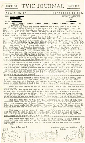 Download the full-sized PDF of TVIC Journal Vol. 5 No. 49 (September 18, 1976)