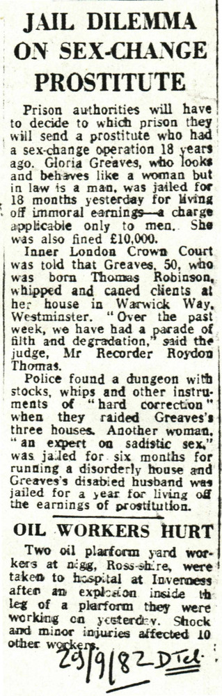 Download the full-sized PDF of Jail Dilemma On Sex-Change Prostitute