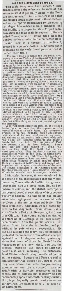 Download the full-sized PDF of The Boulton Masquerade