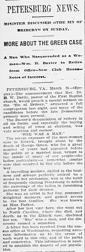 Download the full-sized PDF of More About the Green Case