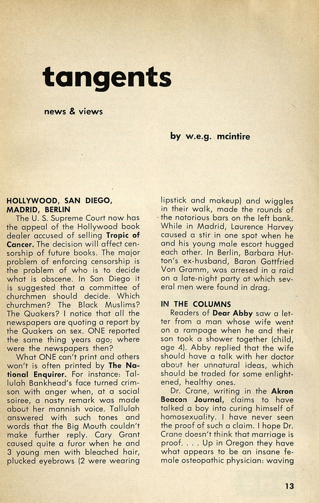 Download the full-sized PDF of tangents (5/1/1963)