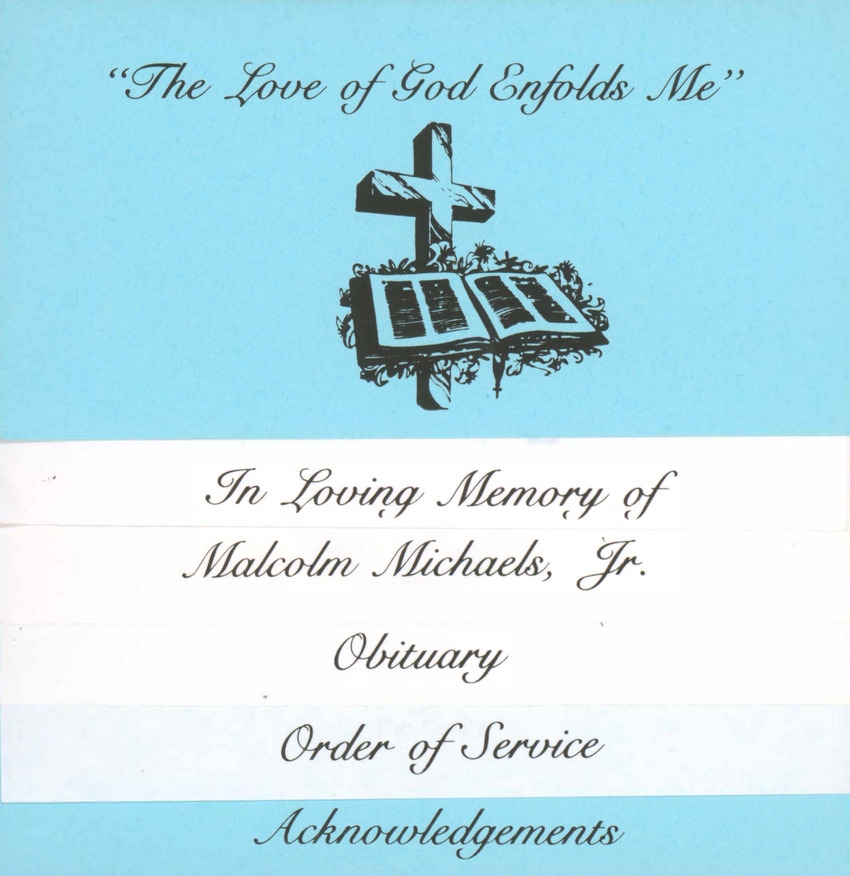 Download the full-sized PDF of "The Love of God Enfolds Me"