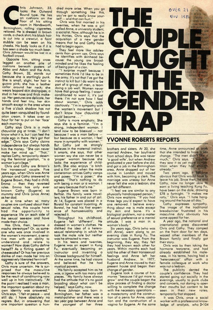 Download the full-sized PDF of The Couple Caught in The Gender Trap