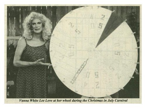 Download the full-sized image of Crystal Rae Lee Love at the 1997 Christmas in July Carnival