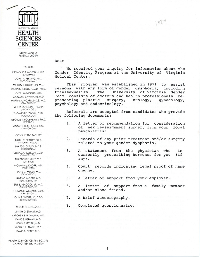 Download the full-sized PDF of Letter from Dr. Milton T. Edgerton and Dr. John G. Kennedy