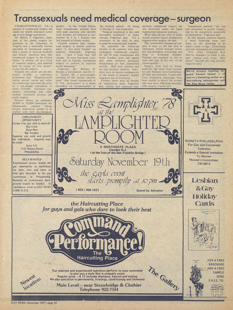 Download the full-sized PDF of Transsexuals Need Medical Coverage - Surgeon