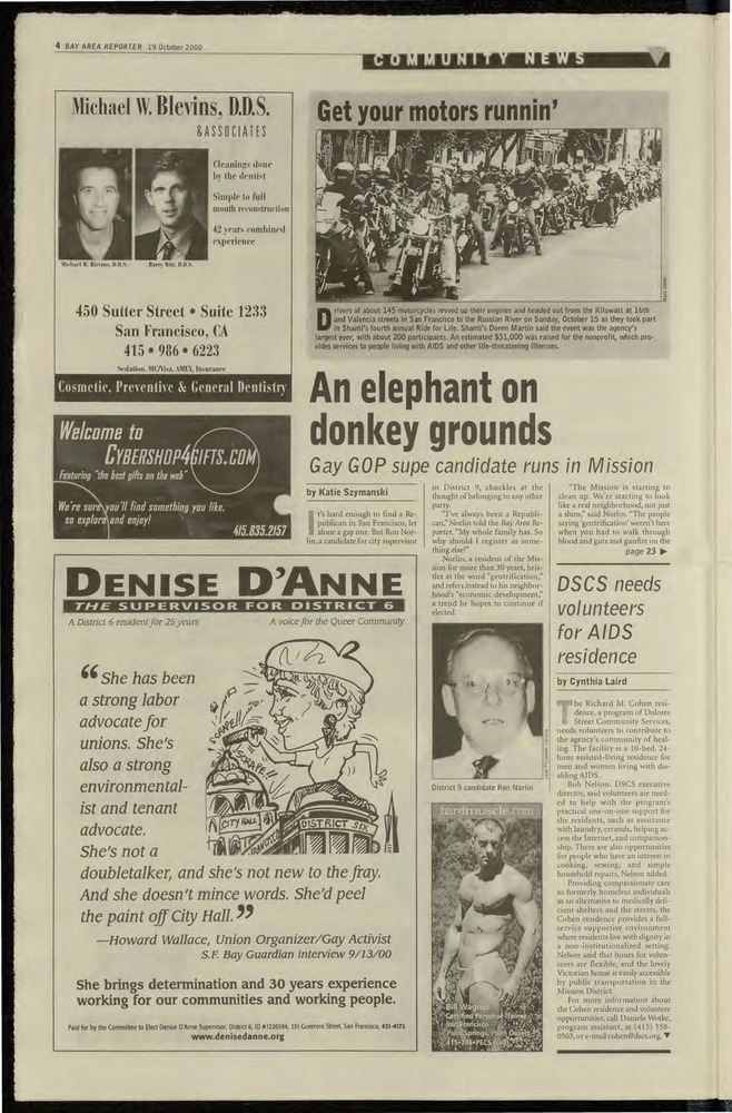 Download the full-sized PDF of Denise D'Anne: The Supervisor for District 6