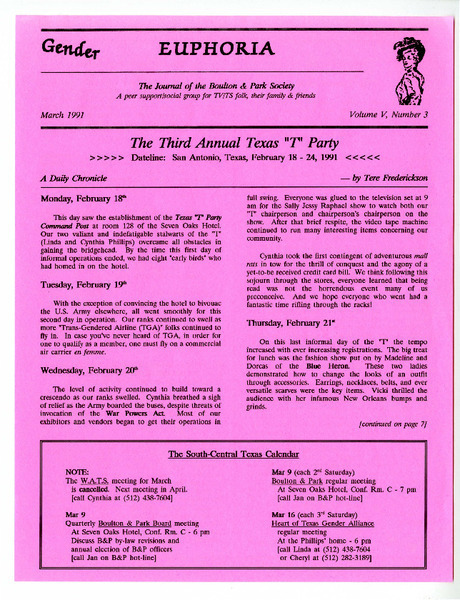 Download the full-sized image of Gender Euphoria (1991-1992)