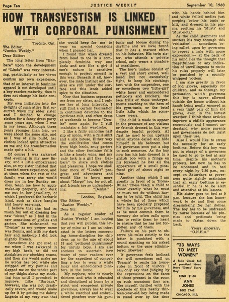 Download the full-sized image of How Transvestism is Linked With Corporal Punishment