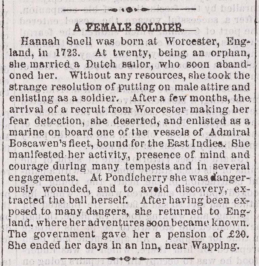 Download the full-sized PDF of A Female Soldier