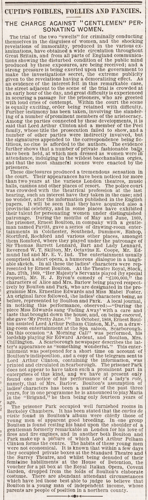 Download the full-sized image of The Charge Against "Gentlemen" Personating Women