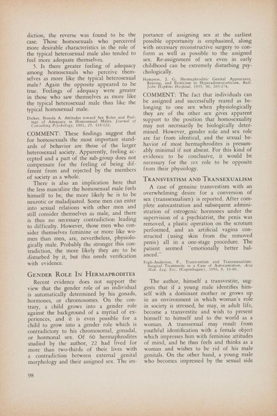 Download the full-sized image of Tranvestism and Transexualism